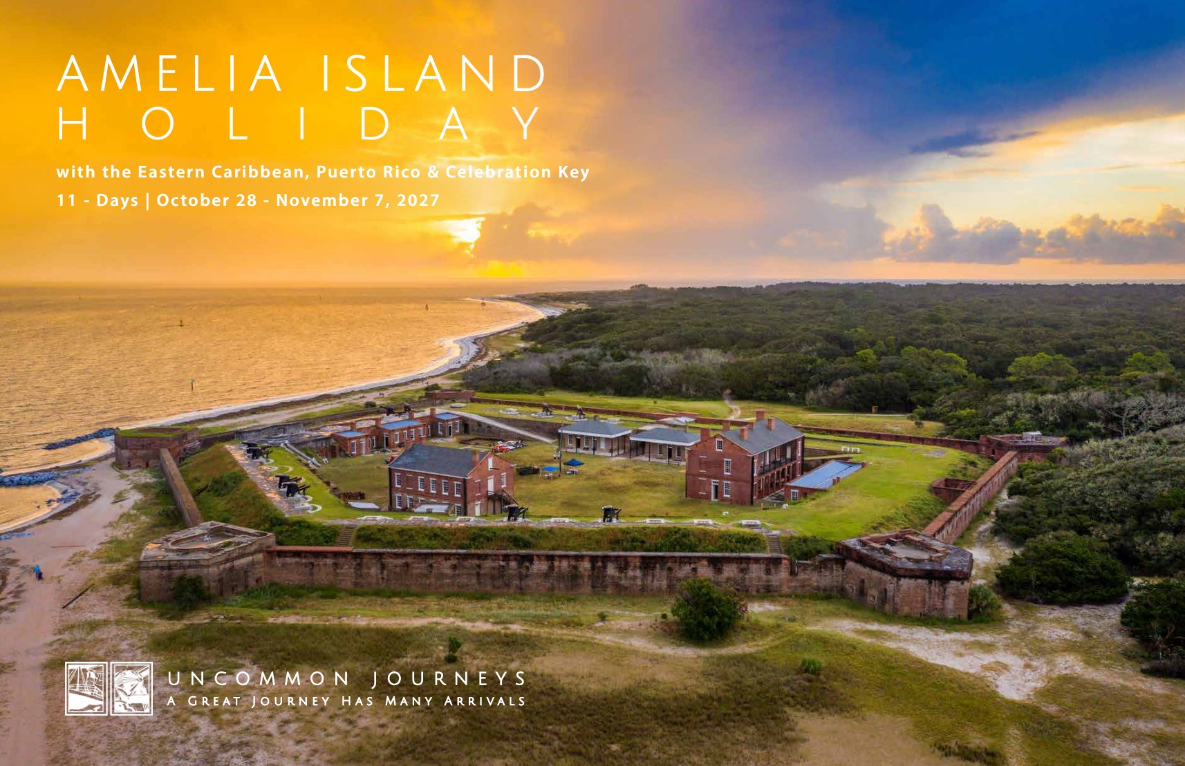 Amelia Island Holiday brochure cover