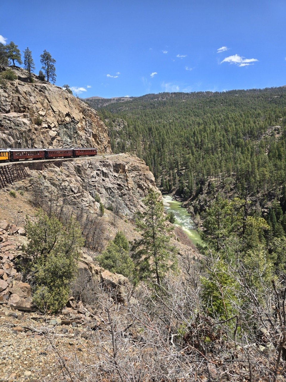 Views along Great Trains of Colorado