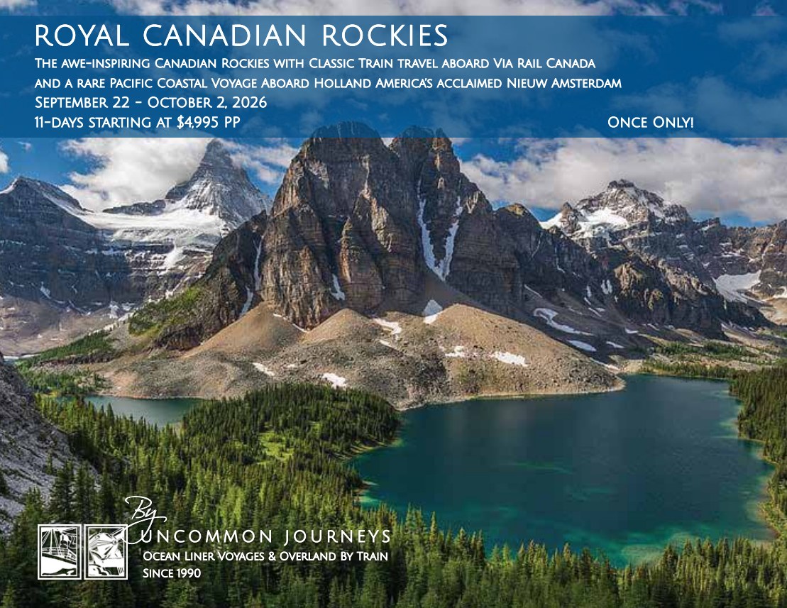 Royal Canadian Rockies brochure cover