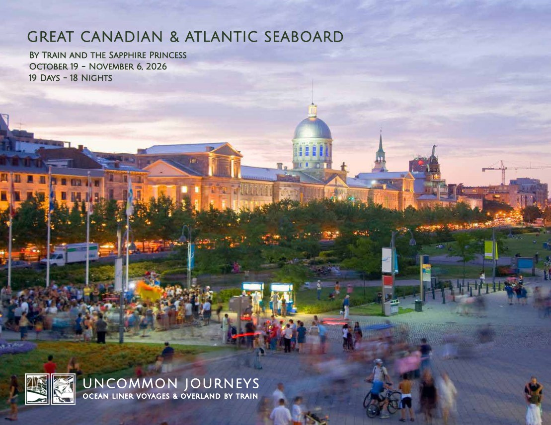 Great Canadian & Atlantic Seaboard brochure cover