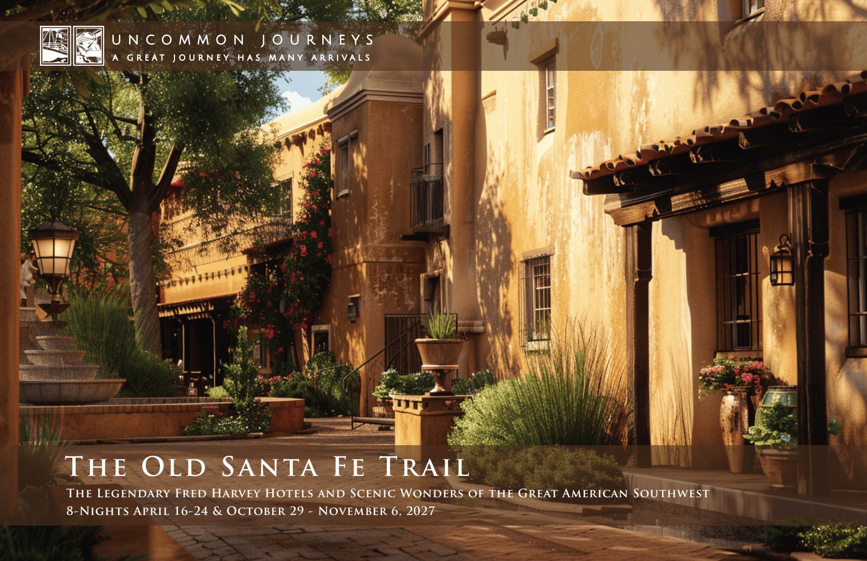 The Santa Fe Trail brochure cover